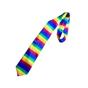 Pride Spirit Halloween Rainbow Tie One Size Costume Cosplay